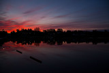 Before sunrise at end of Long Lake 2009 October 12