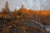 Englehart River falls near Highway 573