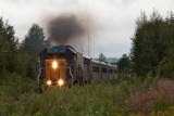 Northlander approaching Bryans Road south of Englehart 2010 August 22nd