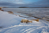 View across the river towards Butler Island 2010 Dec 3