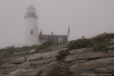 Fog at Pemaquid Point Light