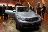Mondial de lAutomobile 2008 - Sur le stand de la marque Infiniti (modles haut de gamme de Nissan)