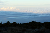 Les nuages au-dessus de locan Indien depuis le point de vue du Mado