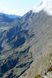 Le cirque de Mafate depuis le point de vue du Mado