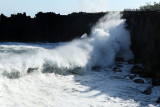 Forte houle au Cap Mchant (le 3 septembre 2008)