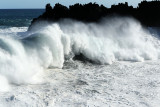 Vague à Hawaï ? Non, forte houle au Cap Méchant