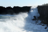 Forte houle au Cap Mchant (le 3 septembre 2008)