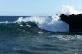 Forte houle au Cap Mchant (le 3 septembre 2008)