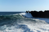 Forte houle au Cap Mchant (le 3 septembre 2008)