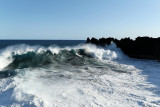 Forte houle au Cap Mchant (le 3 septembre 2008)