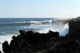 Forte houle au Cap Mchant (le 3 septembre 2008)