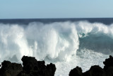 Forte houle au Cap Mchant (le 3 septembre 2008)