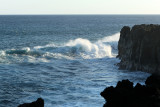 Forte houle au Cap Mchant (le 3 septembre 2008)