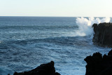 Forte houle au Cap Mchant (le 3 septembre 2008)