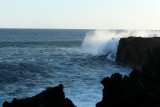 Forte houle au Cap Mchant (le 3 septembre 2008)