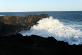 Forte houle au Cap Mchant (le 3 septembre 2008)