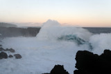 Forte houle au Cap Mchant (le 3 septembre 2008)