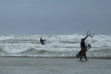 Sur la plage de Berck le week-end des 6 heures de Berck 2008