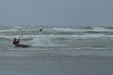 Sur la plage de Berck le week-end des 6 heures de Berck 2008