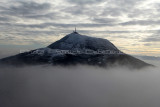 Auvergne - Randonnée sur le puy Pariou au mois de janvier