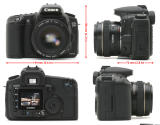 Canon EOS 20D all round view