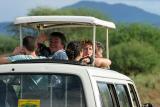 Premier safari dans la rserve de Tsavo Ouest