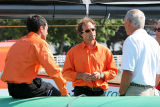Franck Cammas, skipper, et Franck Proffit, navigateur