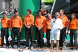 Baptme du maxi trimaran Groupama 3