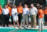 Baptme du maxi trimaran Groupama 3