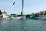 Baptme du maxi trimaran Groupama 3