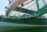 Baptme du maxi trimaran Groupama 3