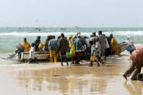 Sénégal - Retour des pêcheurs au port de Kayar