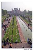 Main Entrance Gate as seen from the Taj Mahal