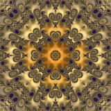 Satin kaleidoscope