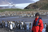 Lisa, Lucas Glacier behind