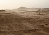 Early morning sandstorm