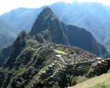 View from path to Inca Drawbridge