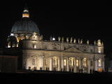 St. Peters at night