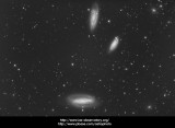 NGC7582 bw
