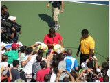 Signing autograph