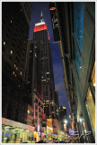Empire State Building at night