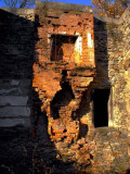 The chimney in the remains of the Catoctin ironmasters house.