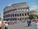 Behold the Collosseum in all her grandeur- the most enduring icon of Rome!