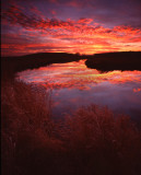 Glacial Park sunrise, McHenry Co., IL