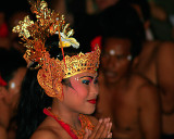 Sunset dance at Uluwatu Temple