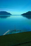 Leaving Hubbard Glacier