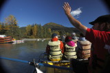 Rafting at Mendenhall