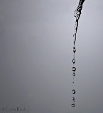Water falling from the sky....
