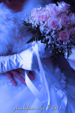 blue winter wedding