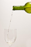 Pouring A Glass Of White